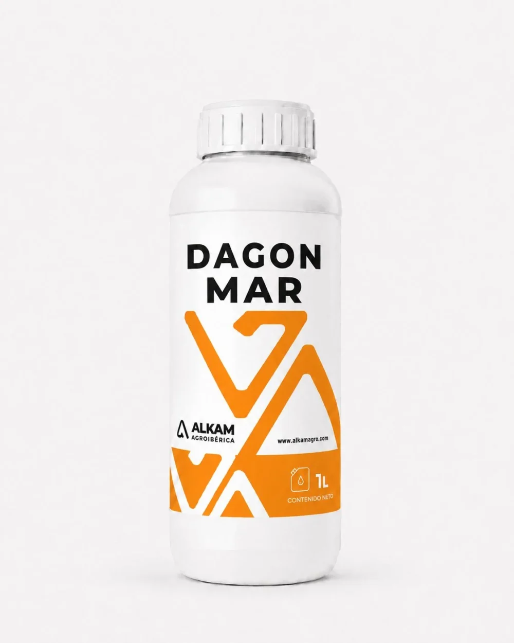Envase de DAGON MAR, gama Mejoradores de suelo de Alkama Agro