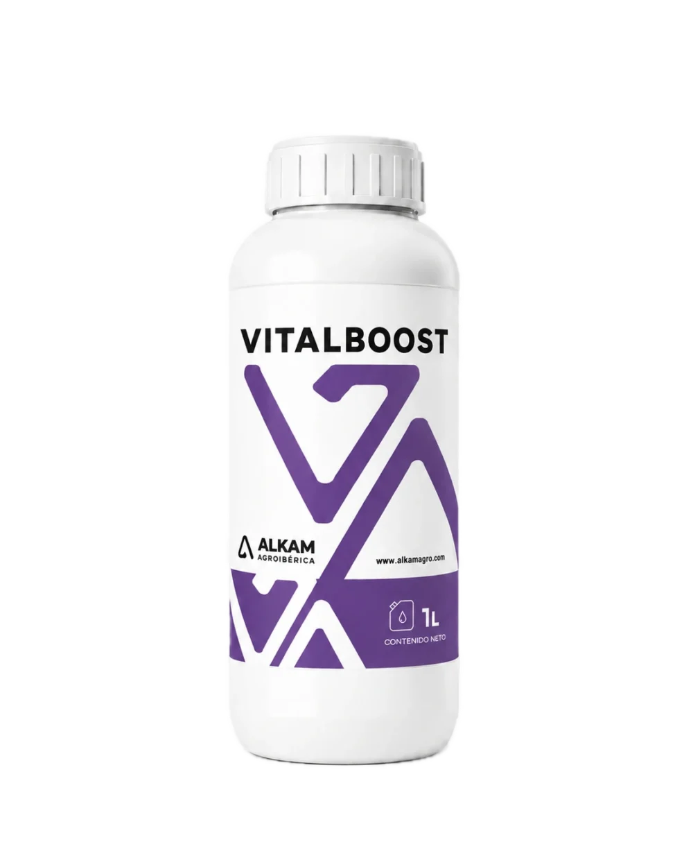 Envase de VITALBOOST, gama Especialidades de Alkama Agro