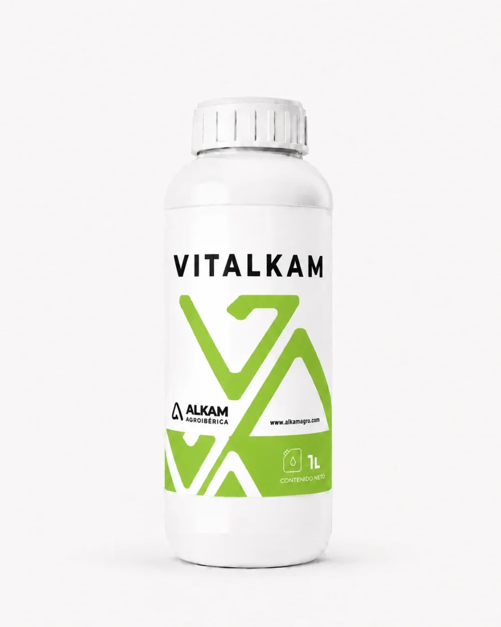 Envase de VITALKAM, gama Bioactivadores de Alkama Agro